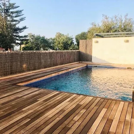 Casa Familiar Luminosa Con Piscina, Cerca De La Playa Y Parques, Ideal 6 Personas En - Es-332-5 *